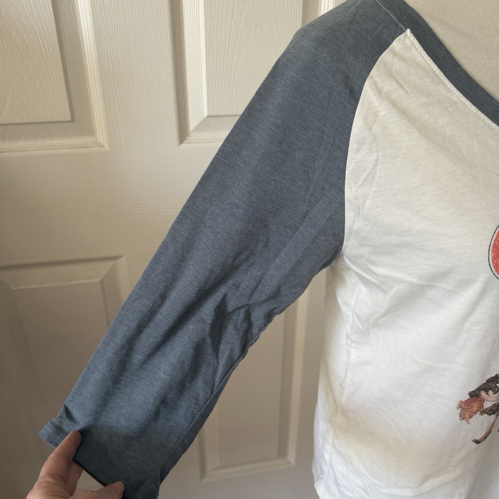 A Christmas Story Movie Women's Raglan T-Shirt White/Grey XL - Picture 4 of 11